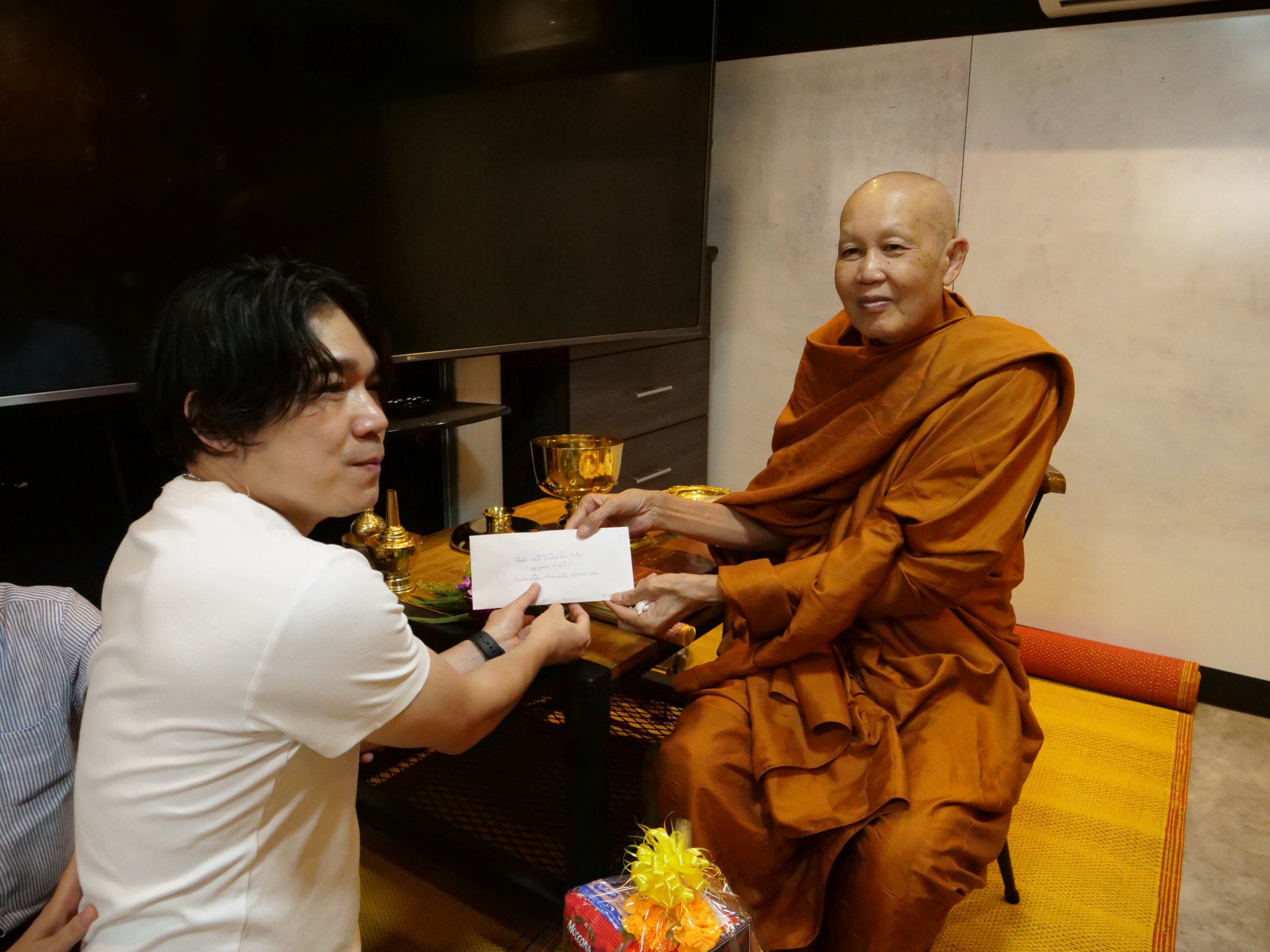 ประมวลภาพงานบุญ ณ บริษัท ชลธี อินโนเวชั่น จำกัด รูปที่ 8