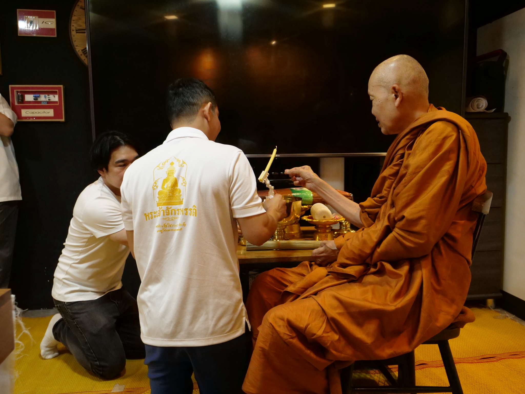 ประมวลภาพงานบุญ ณ บริษัท ชลธี อินโนเวชั่น จำกัด รูปที่ 2